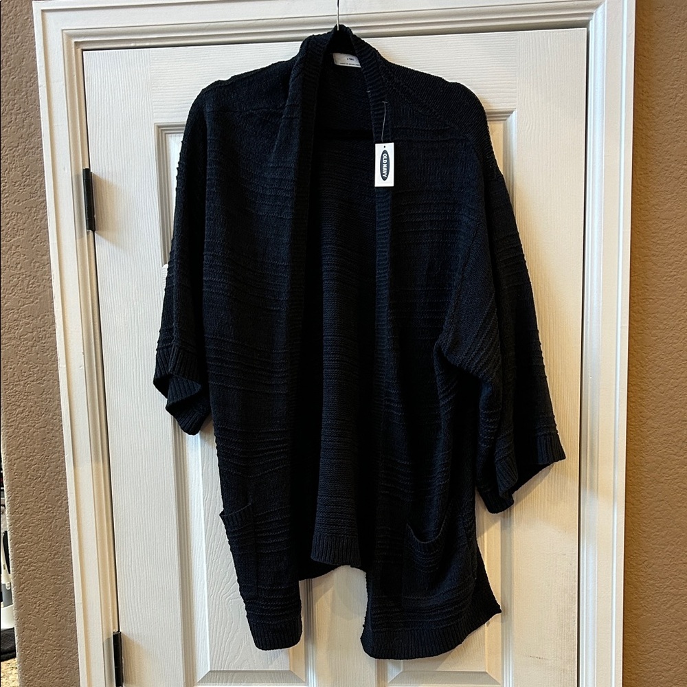 Old Navy Knit Cardigan Navy Blue - NWT